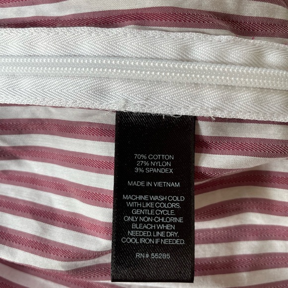 Nwot Express candy striped faux wrap bow top ~ M - Picture 4 of 6